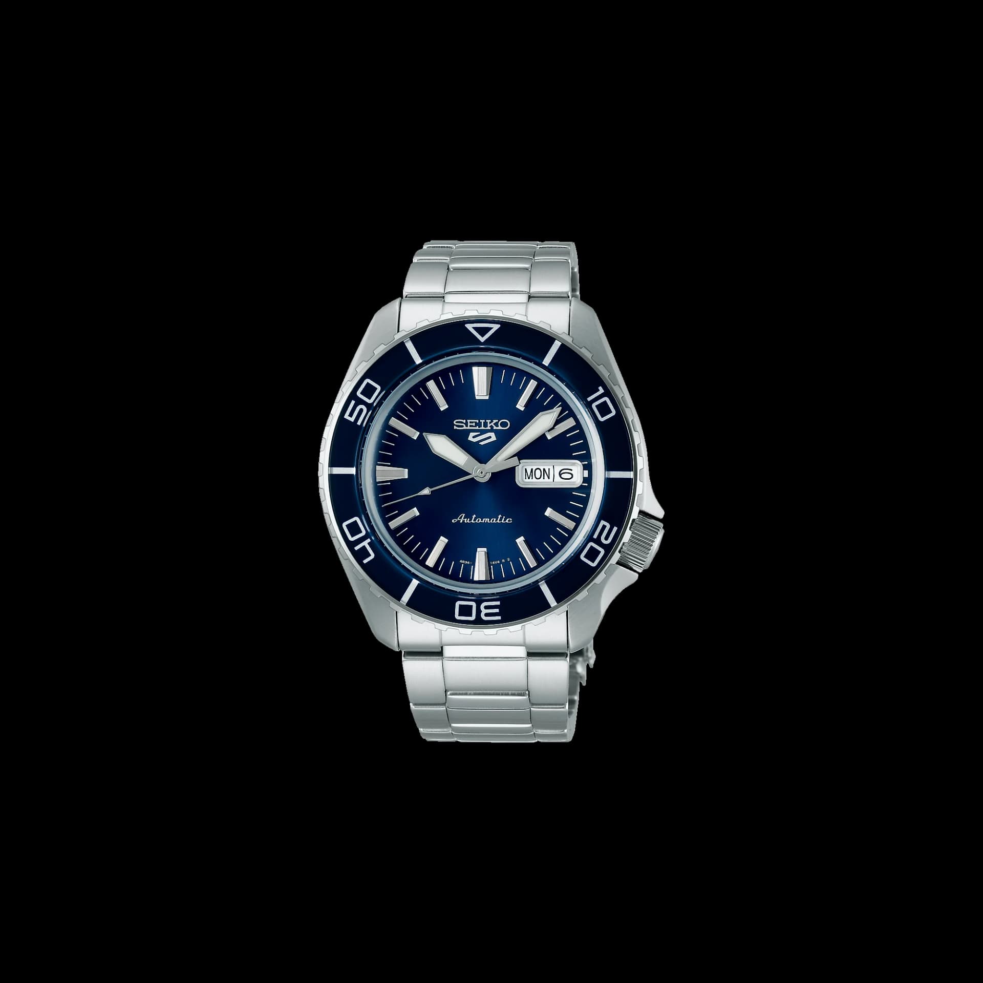 Seiko 5 Automatique — boîtier gris
