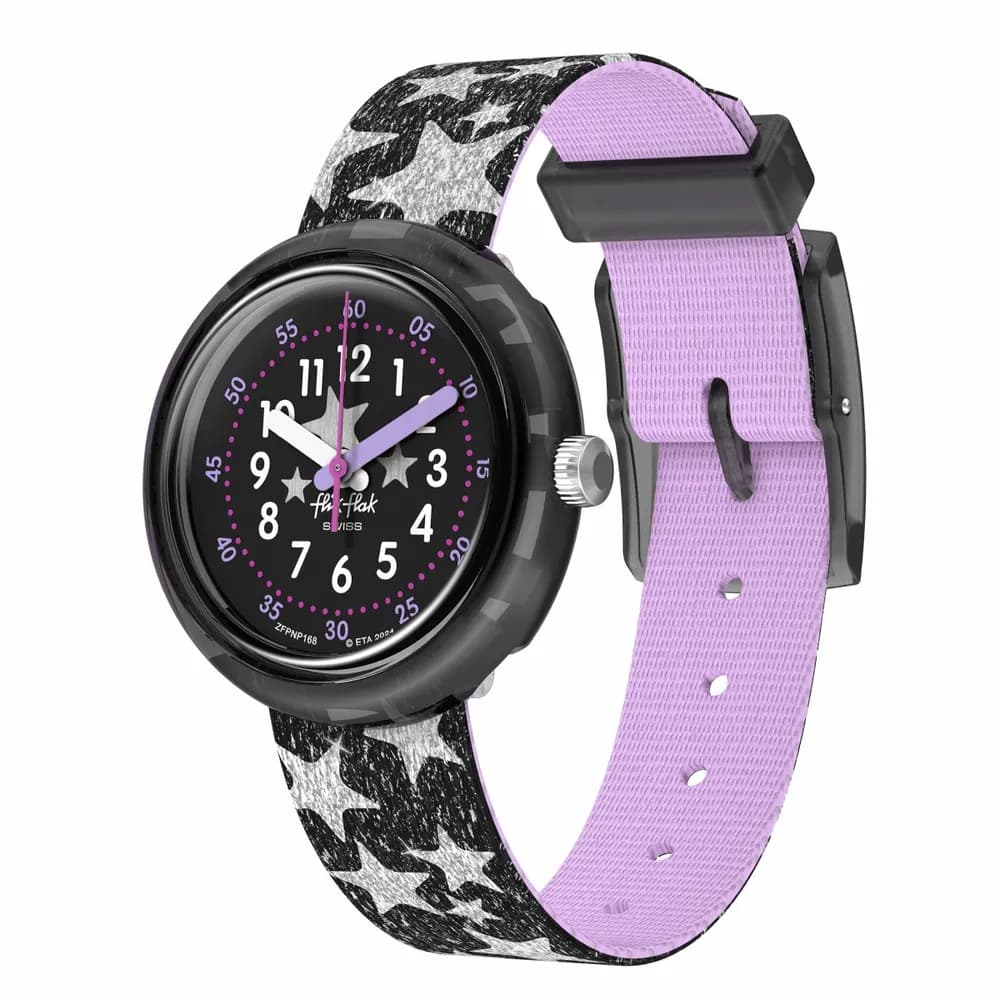 Flik Flak Montre quartz Fille Let's get artsy Noir