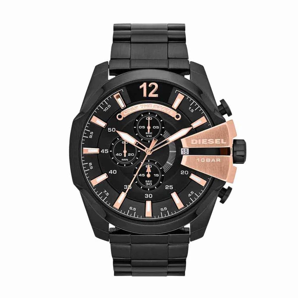 Diesel Montre Analogique Homme Diesel Acier Noir DZ4309