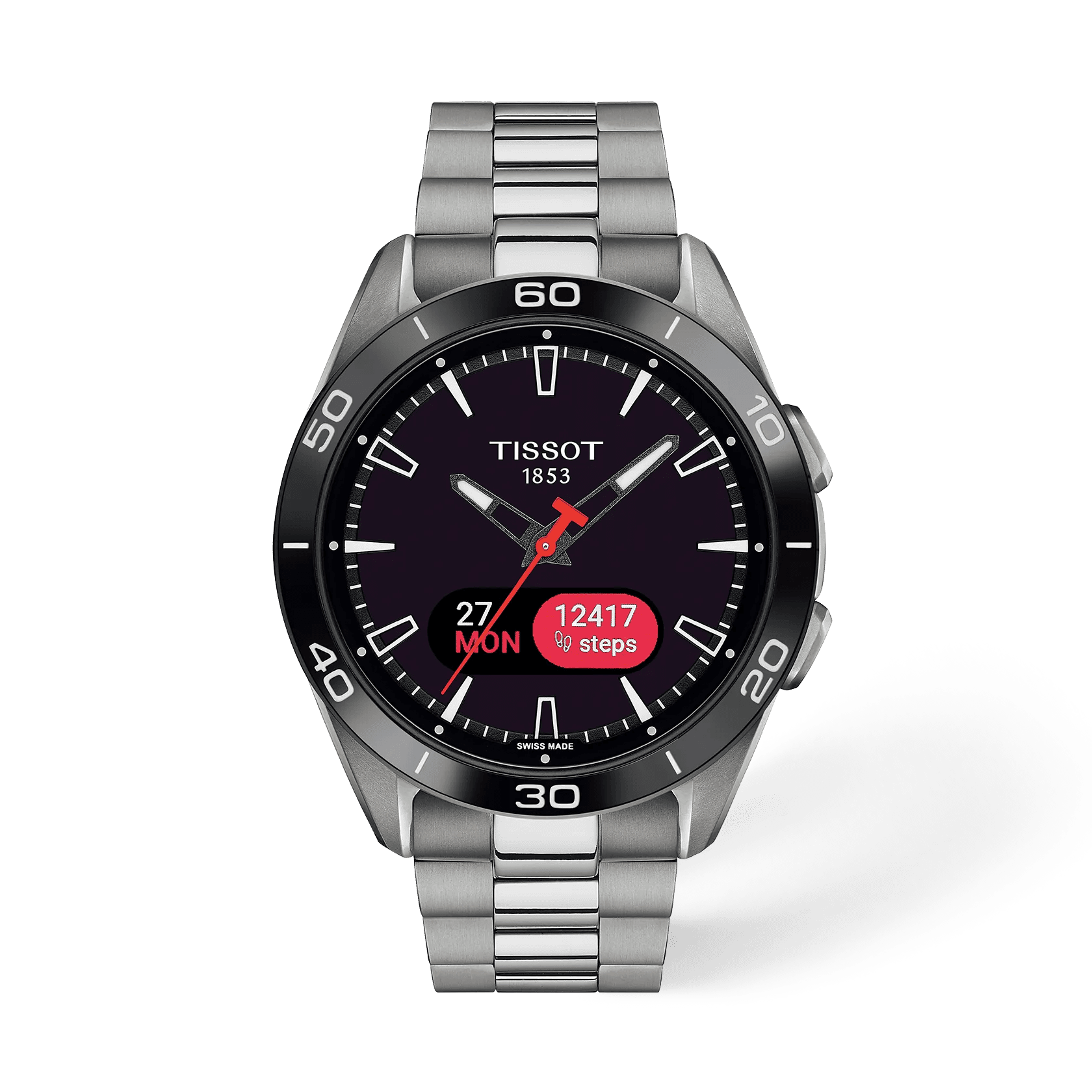 Tissot Montre Tissot T-Touch Connect Sport Solar Titane bracelet titane 43 mm