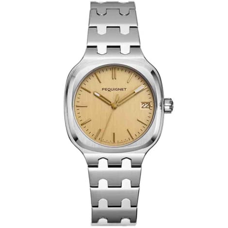 Pequignet Montre Pequignet Manufacture Concorde Automatique Cadran Champagne - 9046423