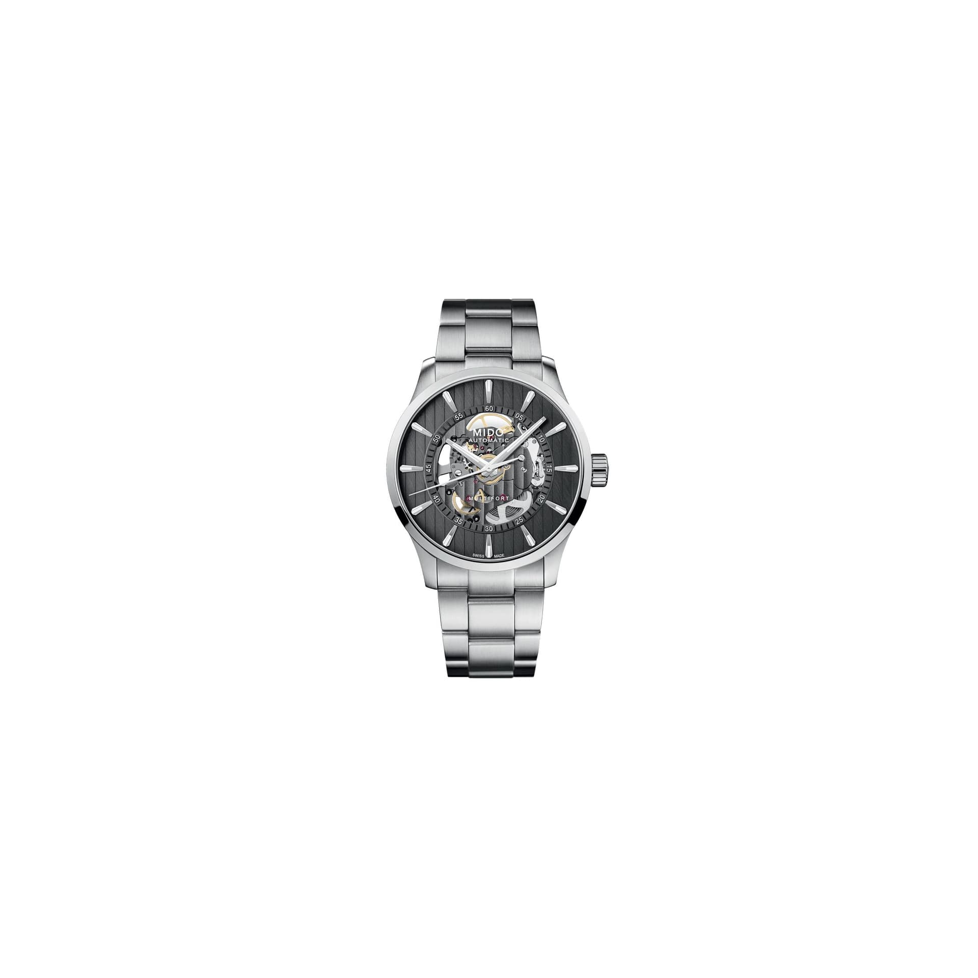 Mido Montre Mido Multifort Skeleton Vertigo 42 mm- M038.436.11.061.00