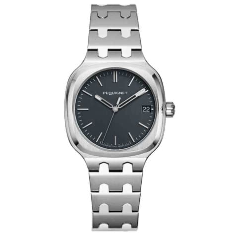 Pequignet Montre Pequignet Manufacture Concorde Automatique Cadran Gris anthracite - 9046443