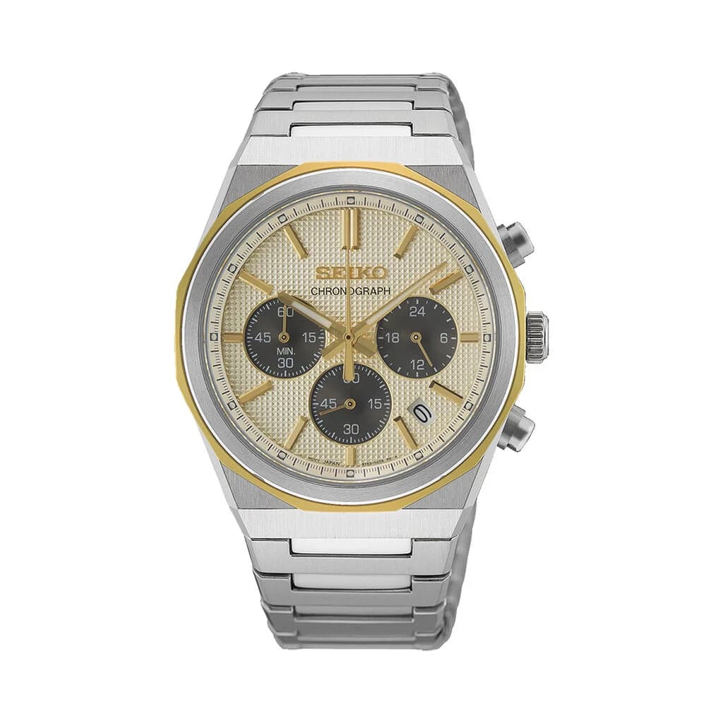 Seiko Montre Seiko Sport Chrono 40 Doré