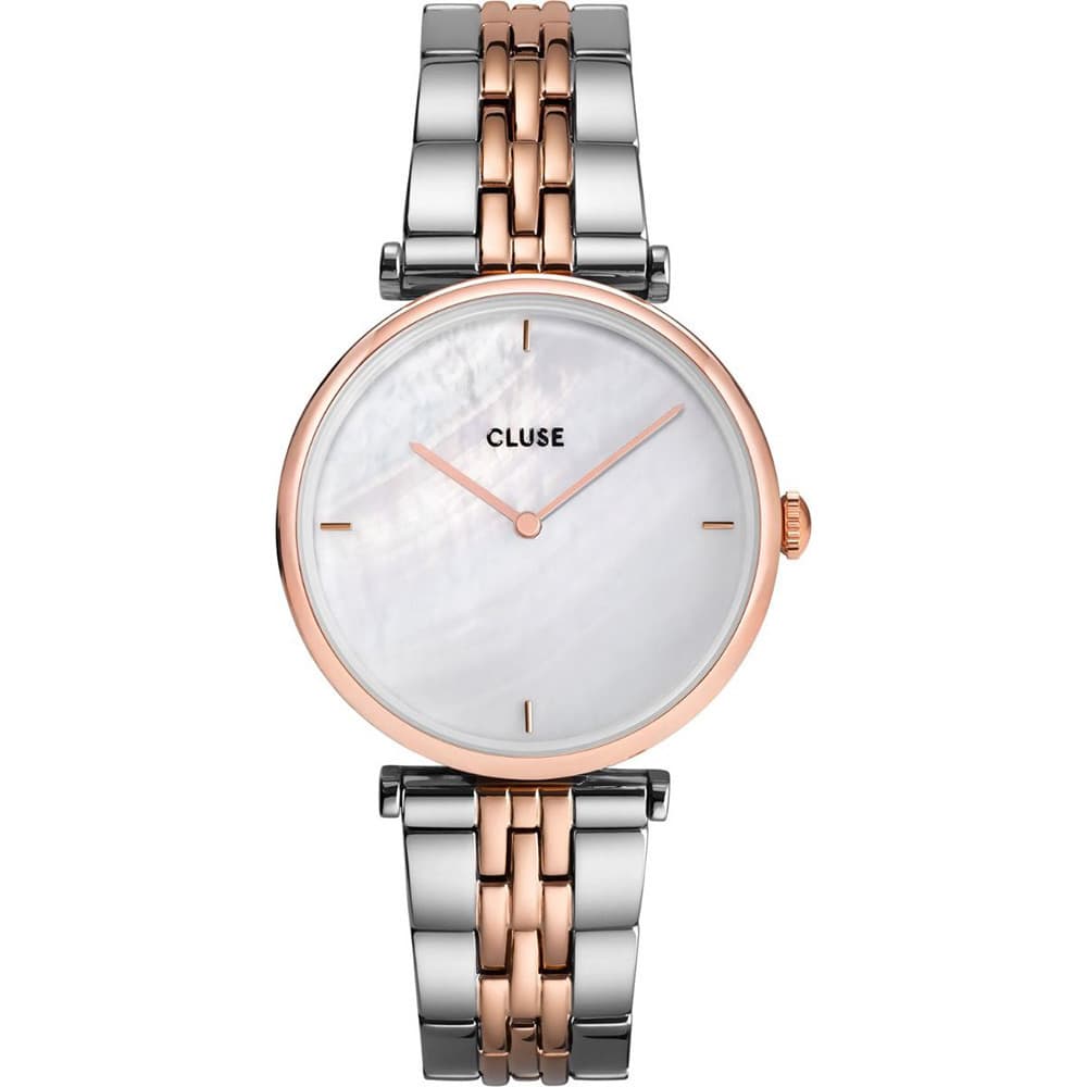 Cluse Triomphe 5-Link — bracelet argenté