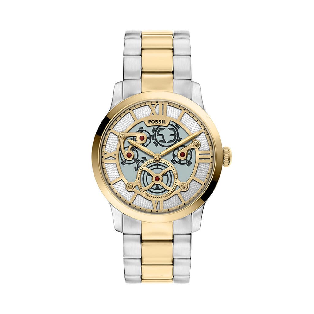 Fossil Montre Fossil Bic Tic Tourbillon Argenté