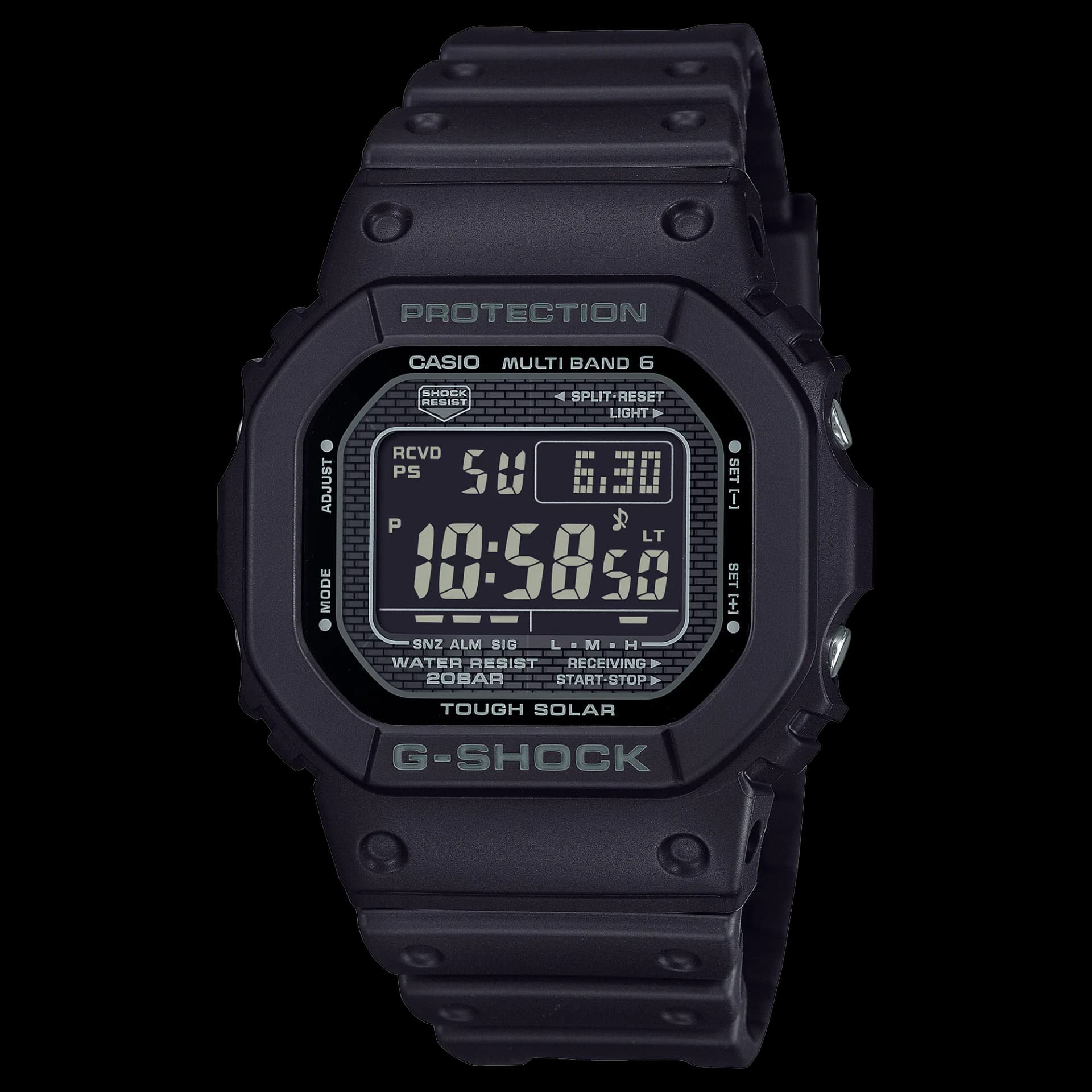 Casio Série 5000 — bracelet noir