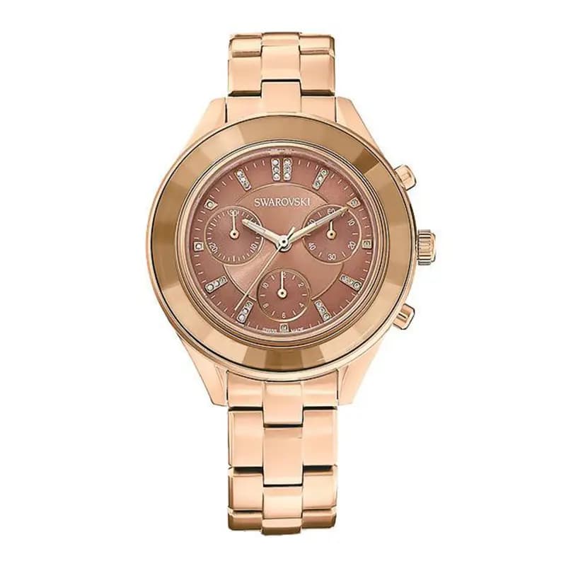 Swarovski Montre Octea Lux Sport Marron Swiss Made 5632472