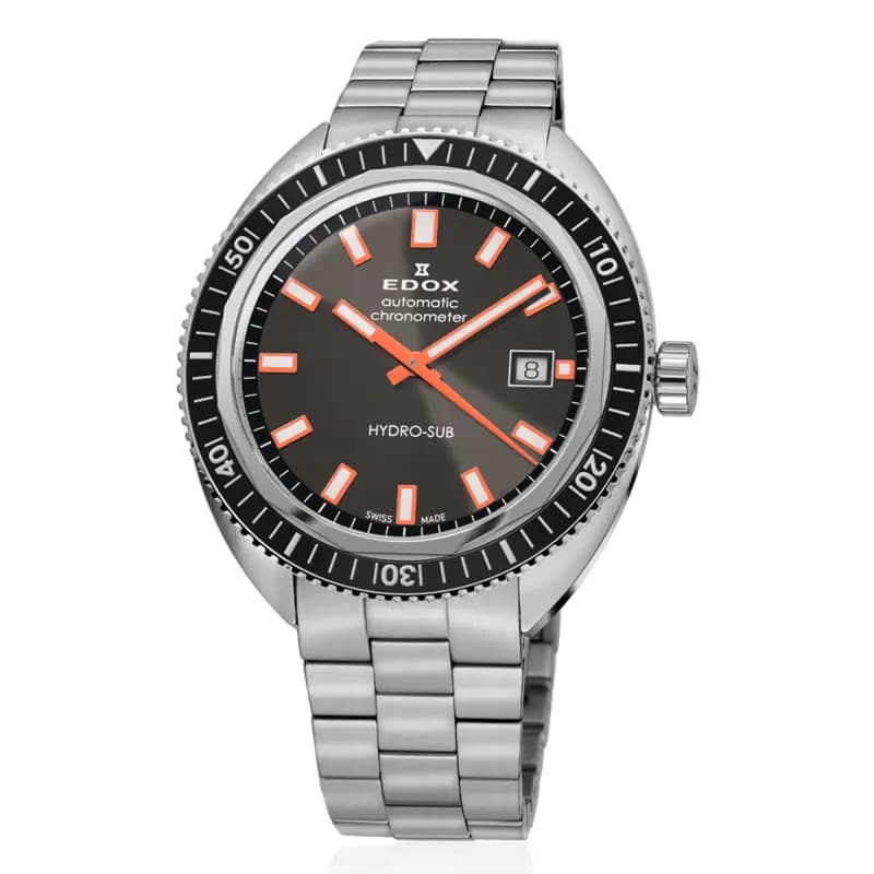 Edox Montre Hydro-Sub Date Automatic Chronometer 80128-3NM-GINO