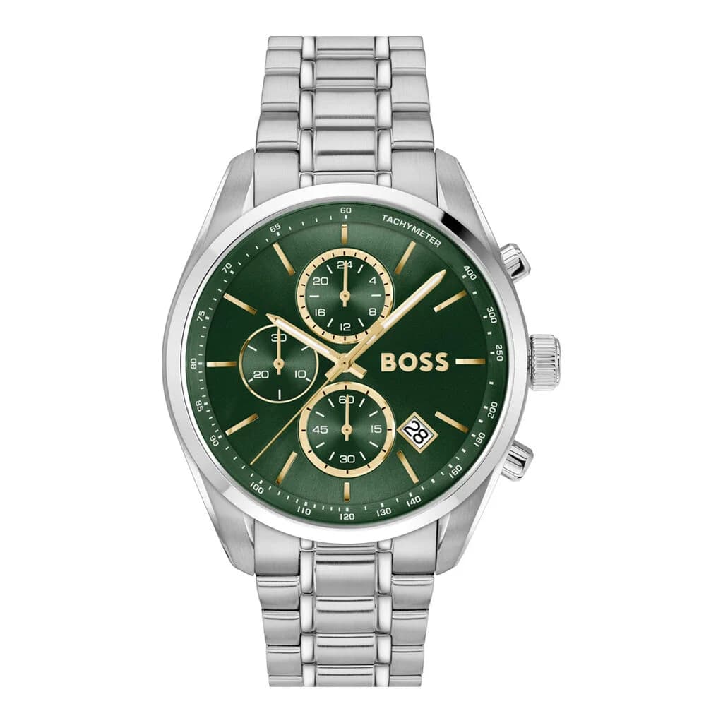 Hugo Boss Montre Boss Grand Prix 44 Vert