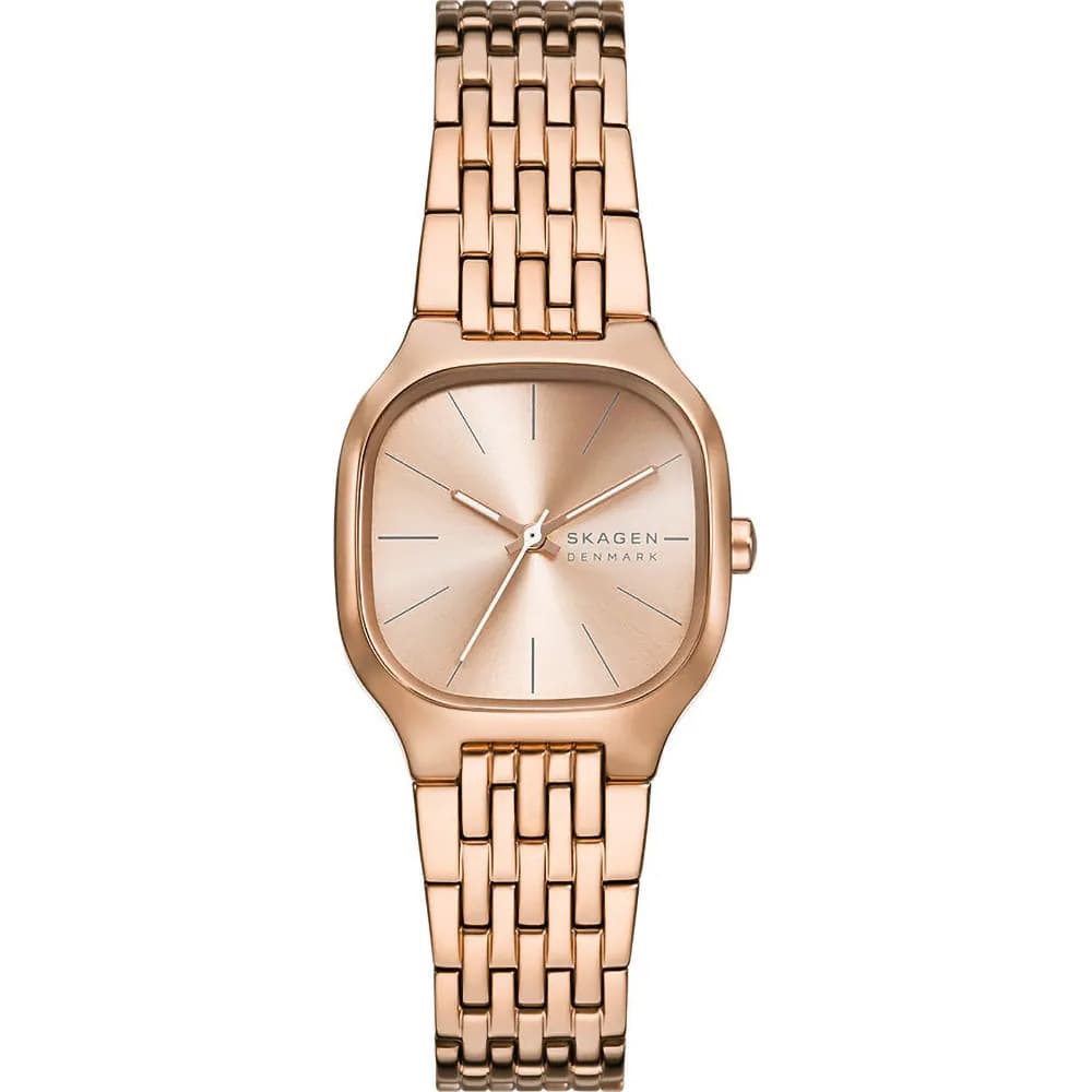 Skagen Montre Skagen Collection Mellem Lille en Acier et PVD Doré Rose
