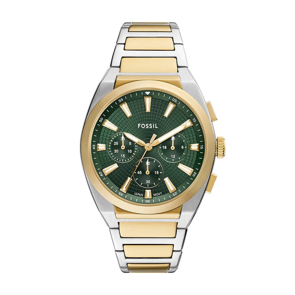 Fossil Everett — bracelet acier