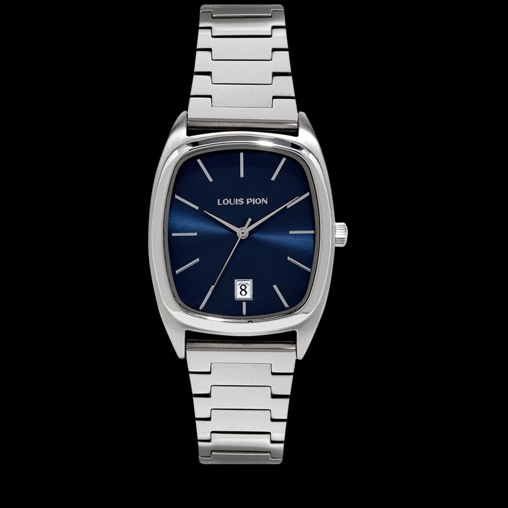 Louis Pion Montre quartz Homme ARSÈNE Bleu foncé