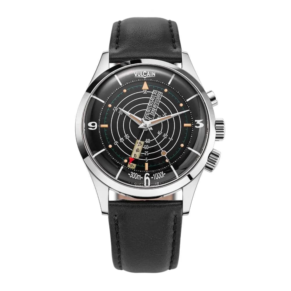 Vulcain Nautical Black Beige Patina
