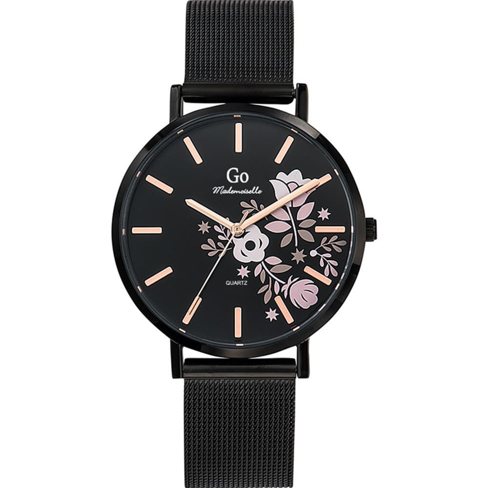 GO Mademoiselle Montre GO Mademoiselle en Acier Noir