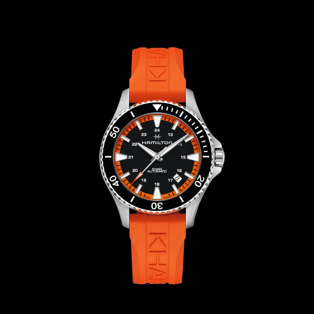 Hamilton Montre automatique Homme Khaki navy Noir
