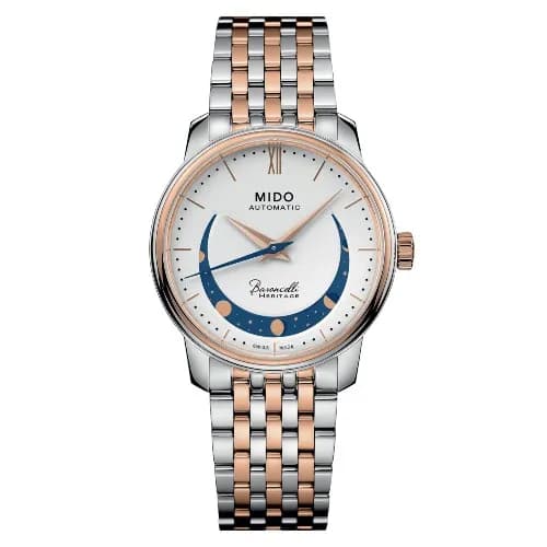 Mido Montre Mido Baroncelli Smiling Moon Lady 33 mm- M027.207.22.010.01