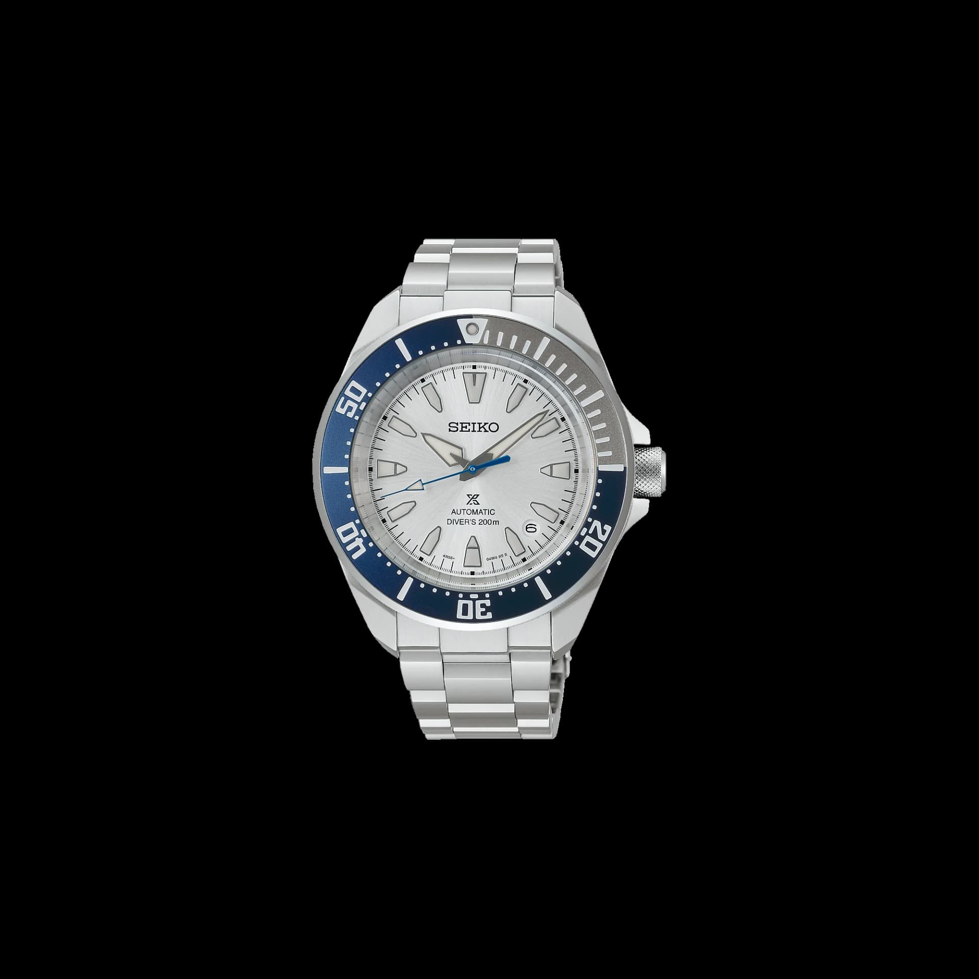 Seiko Prospex — boîtier argenté