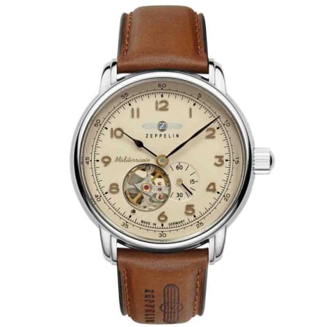 Zeppelin Montre Zeppelin Méditerranée Automatique Cadran Beige - 96665