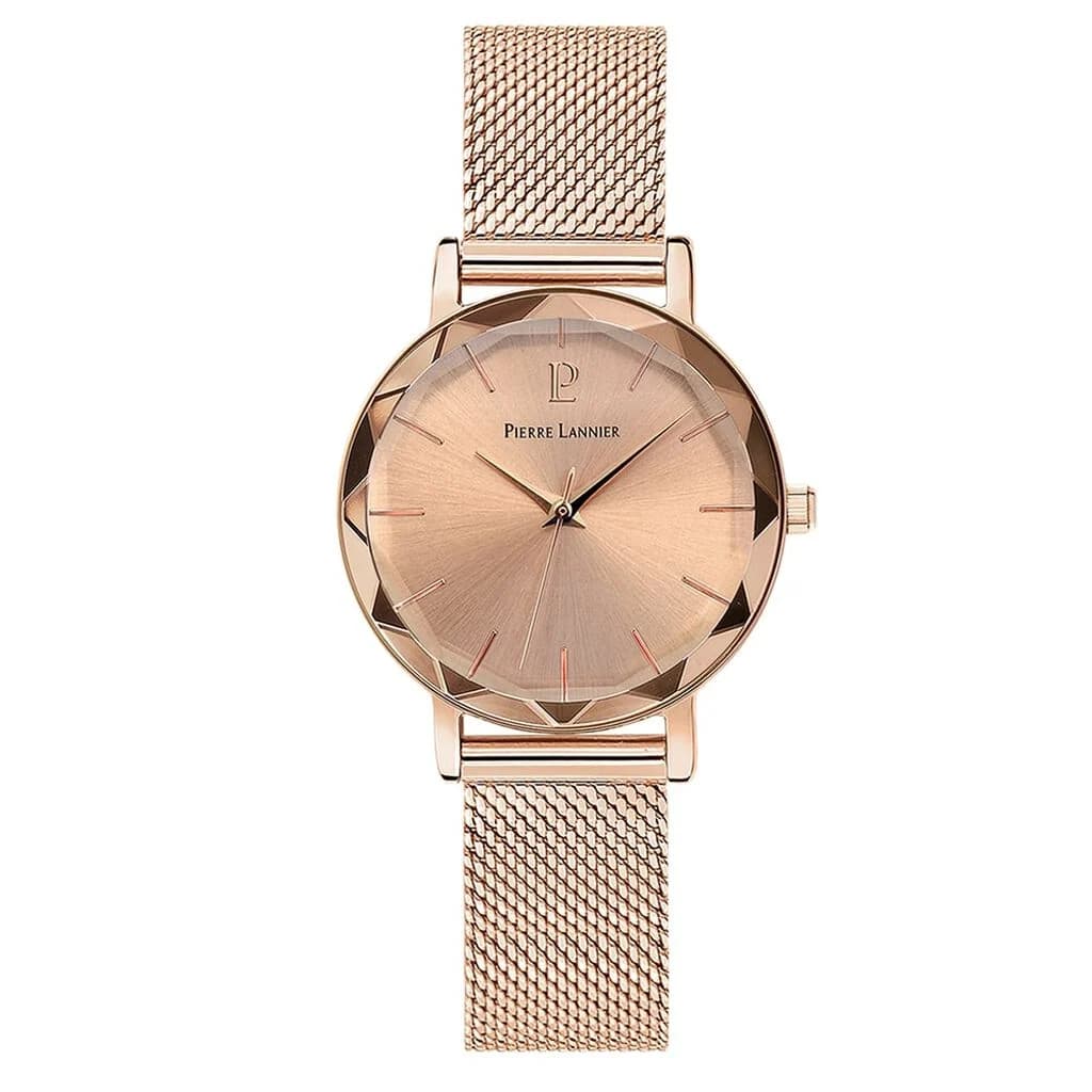 Pierre Lannier Montre Analogique Femme Pierre Lannier Acier Rose 010P958