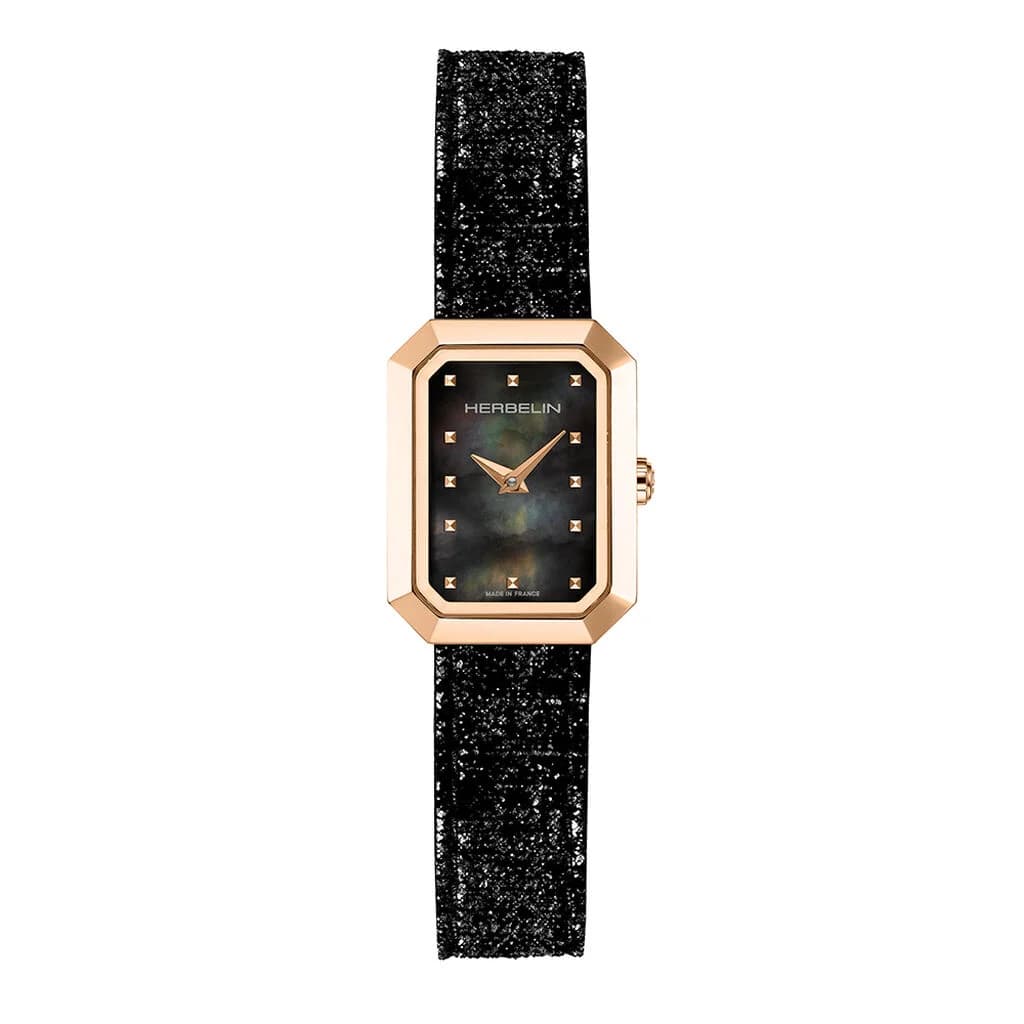 Michel Herbelin Montre Herbelin Octogône Nacre Noire