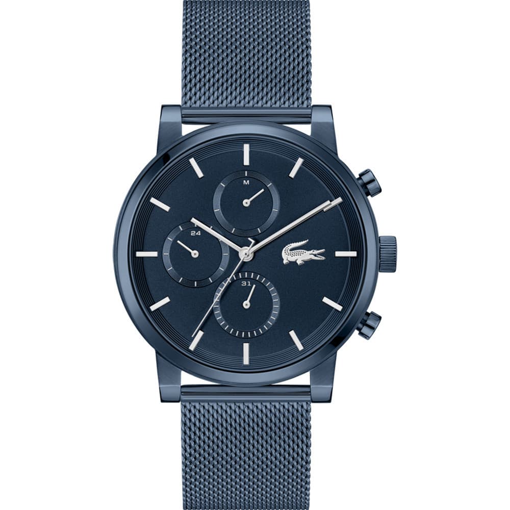 Lacoste Montre Lacoste Collection Replay en Acier et PVD Bleu
