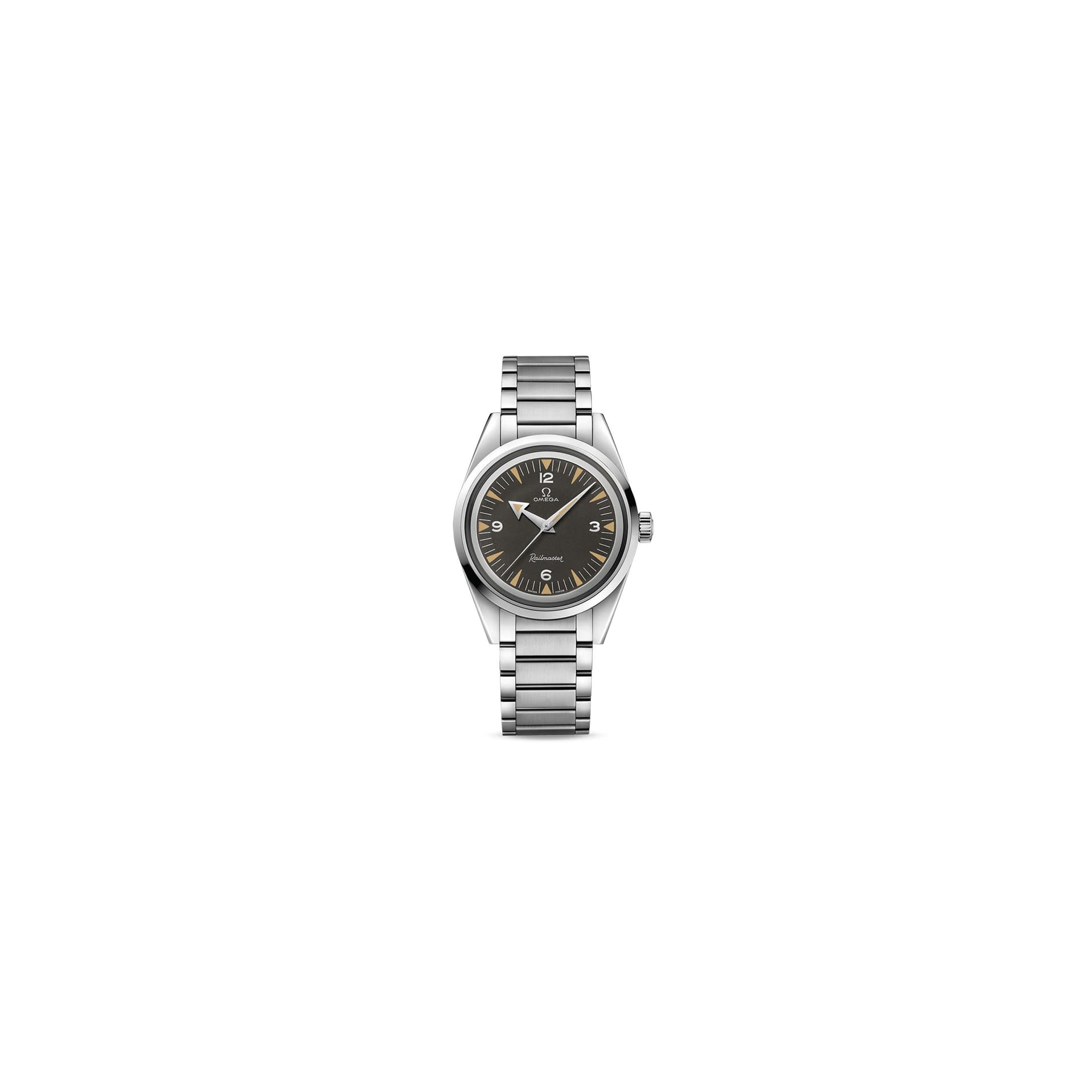 Omega Montre Omega Seamaster Railmaster Co-Axial Master Chronometer Trilogie 1957 Edition limitée 3557 ex. 38 mm