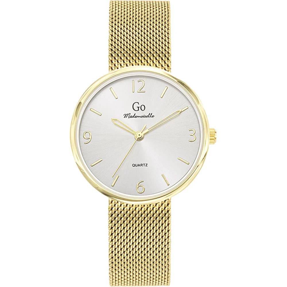 GO Mademoiselle Montre GO Mademoiselle en Acier et PVD Doré