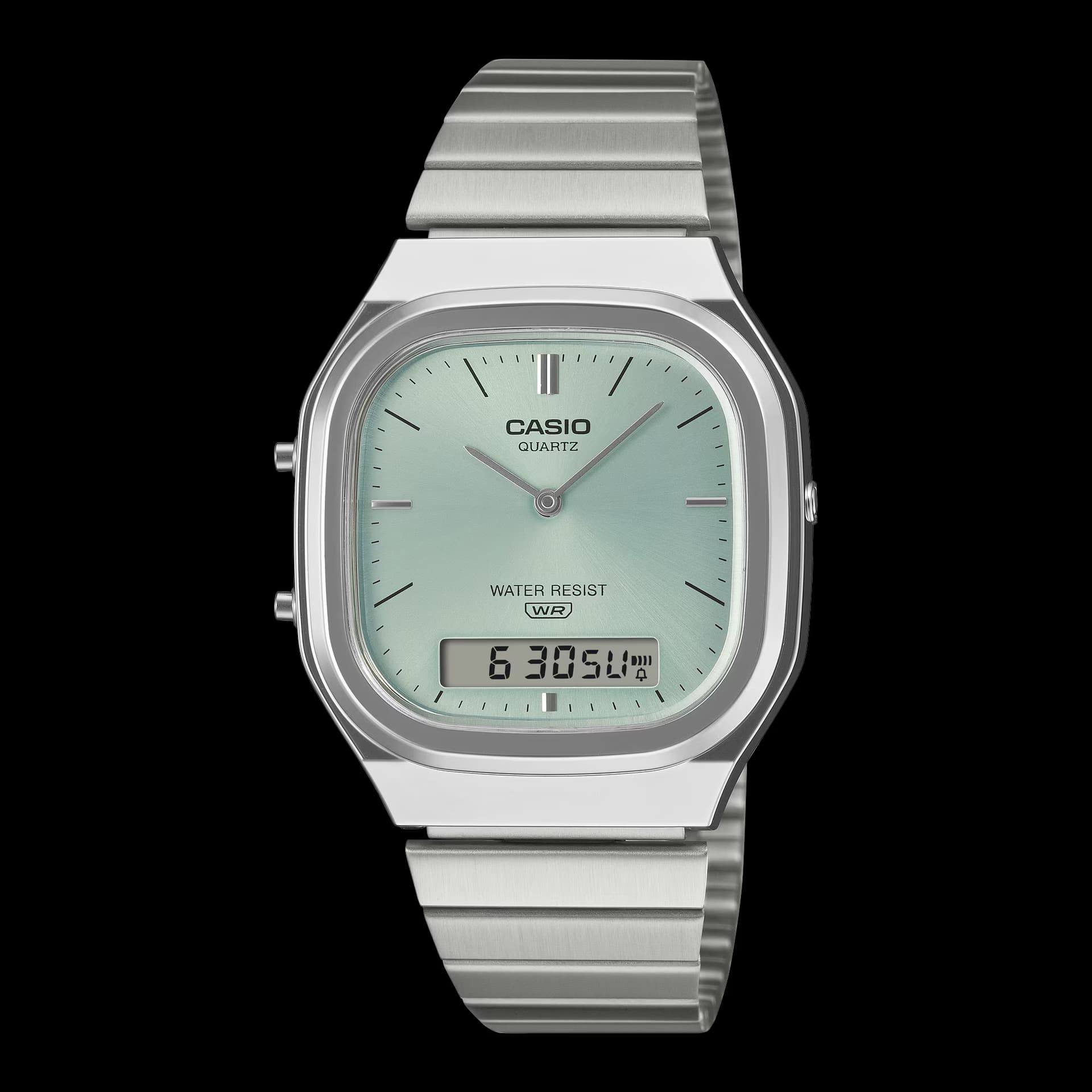 Casio AQ-240E — cadran vert pastel