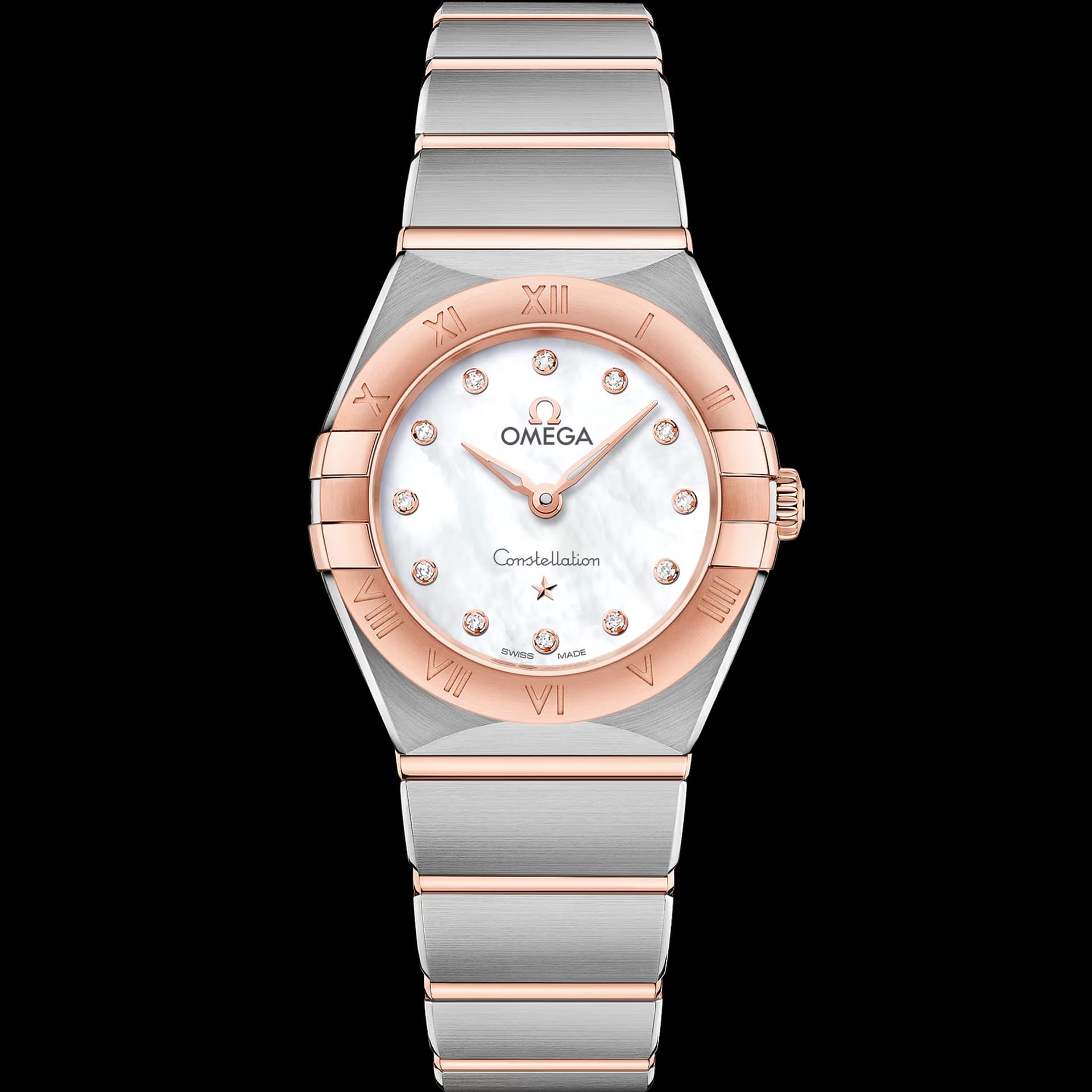 Omega Constellation — cadran blanc