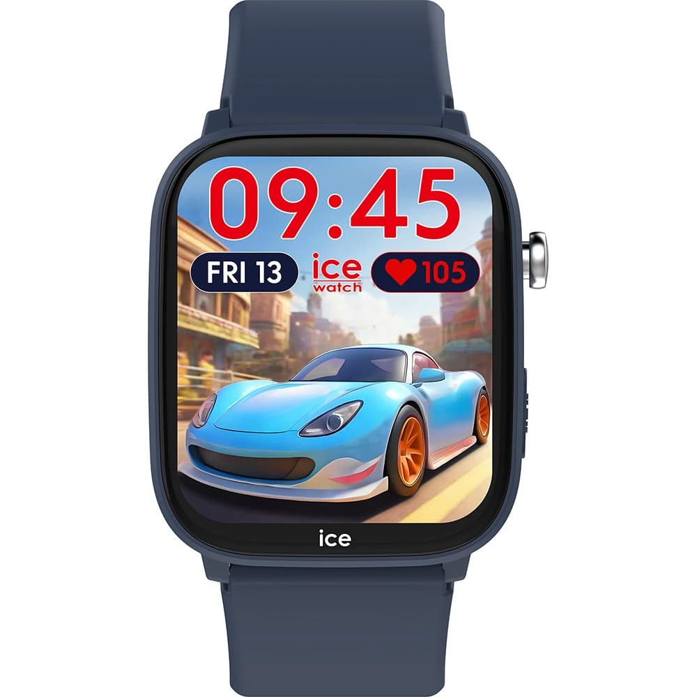 Ice Watch Montre Connectée Ice Watch Collection Ice Smart junior FH en Silicone Bleu