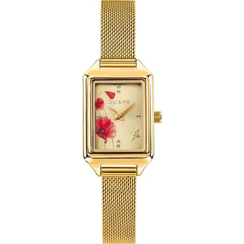 Oui & Me Montre Femme Oui&me Acier inoxydable Or jaune ME010410