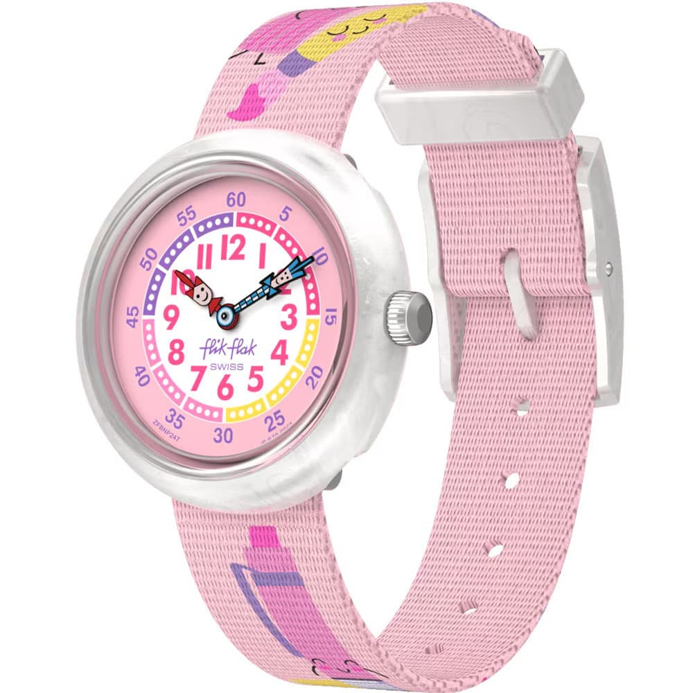 Flik Flak Montre Flik Flak en Plastique Rose
