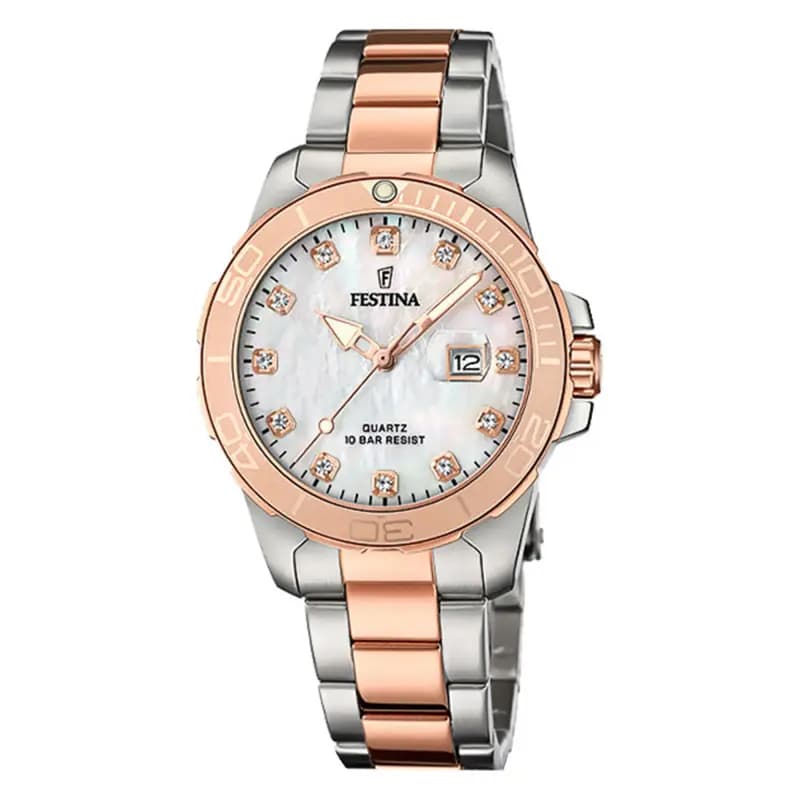 Festina Montre Boyfriend Nacre Blanche
