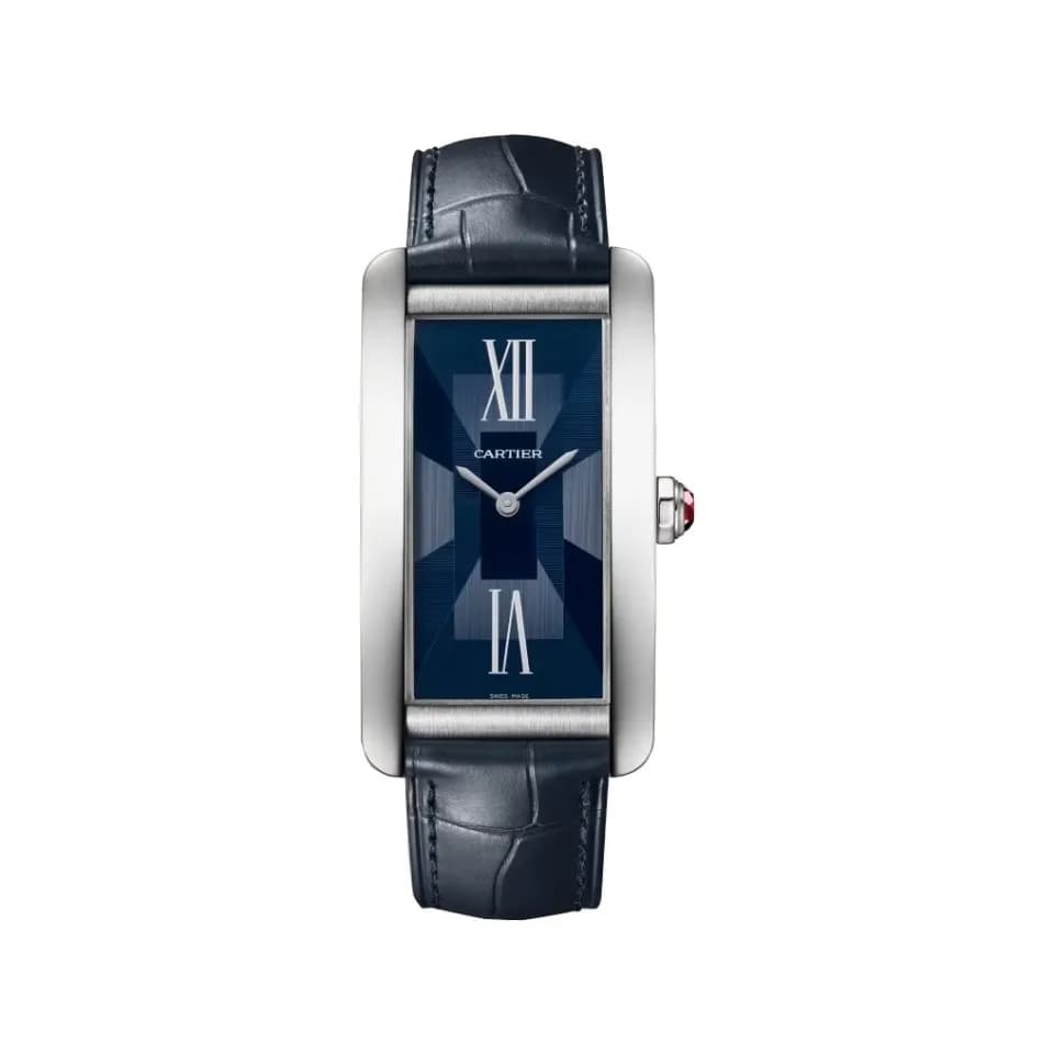 Cartier Tank Américaine — cadran bleu