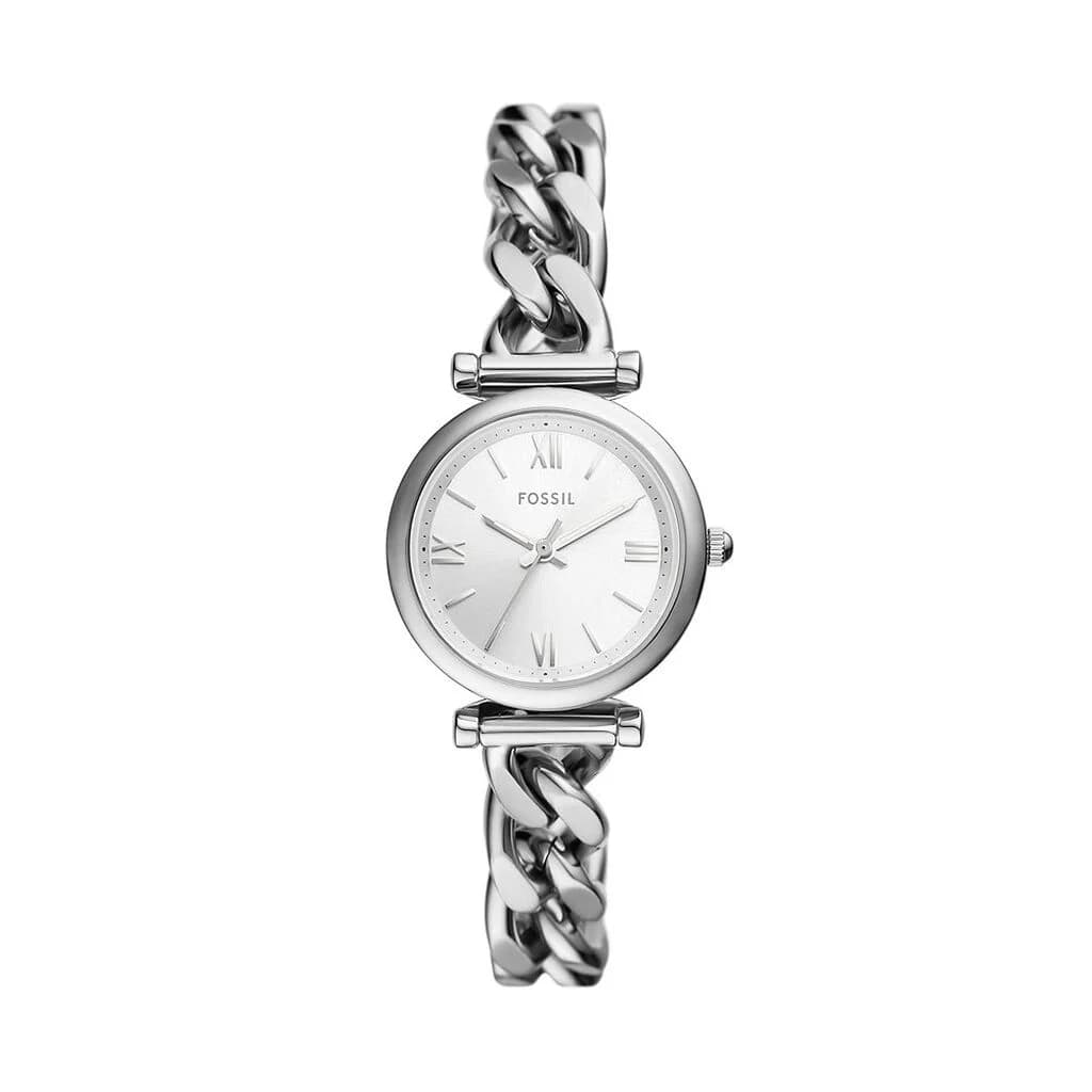 Fossil Carlie — boîtier argenté
