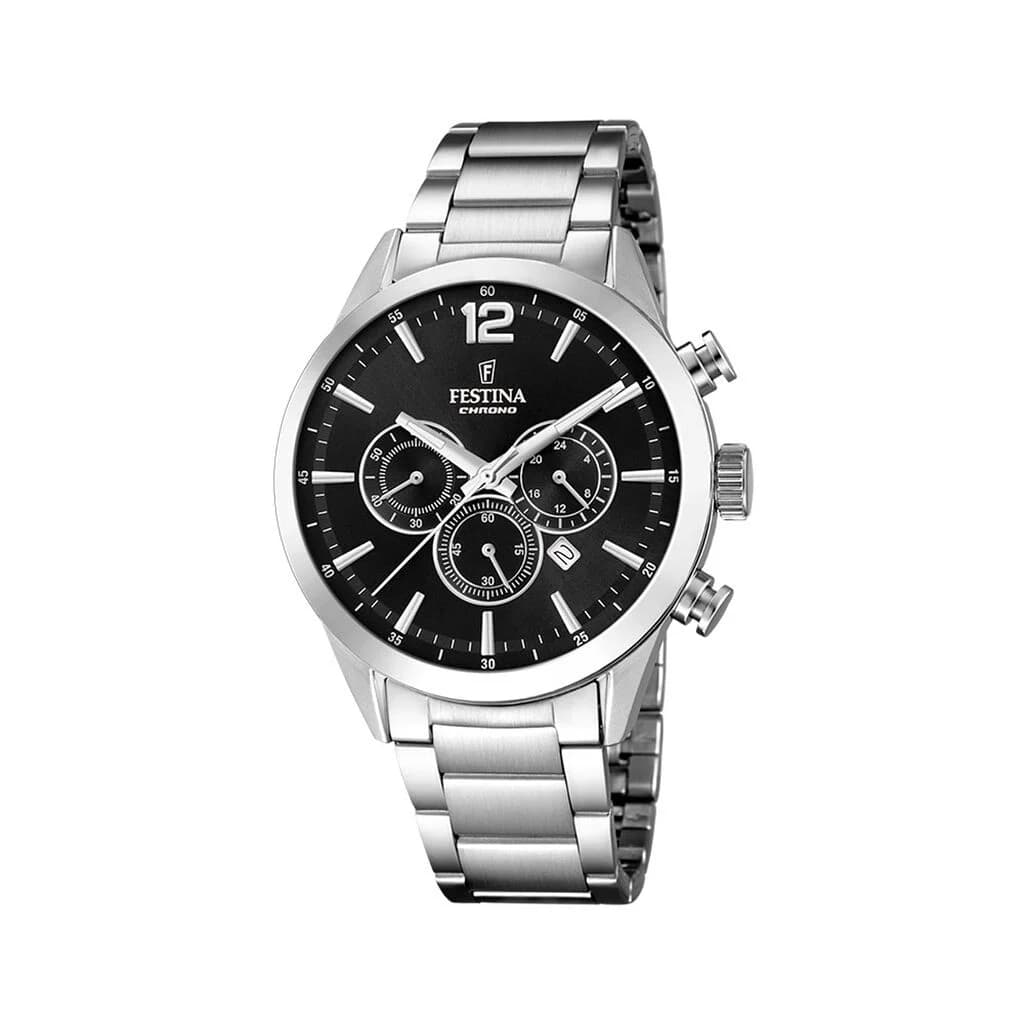 Festina Montre Homme FESTINA TIMELESS en Acier Blanc
