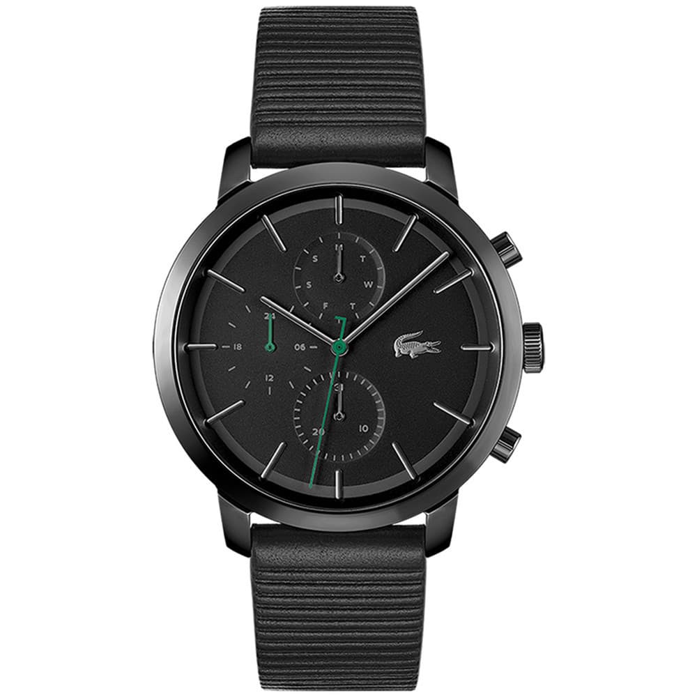 Lacoste Montre Lacoste en Cuir Noir