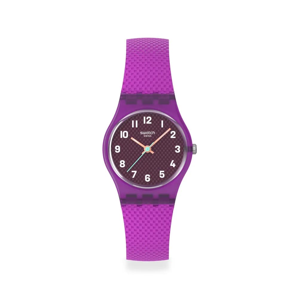 Swatch Montre quartz Femme Essentials Rouge