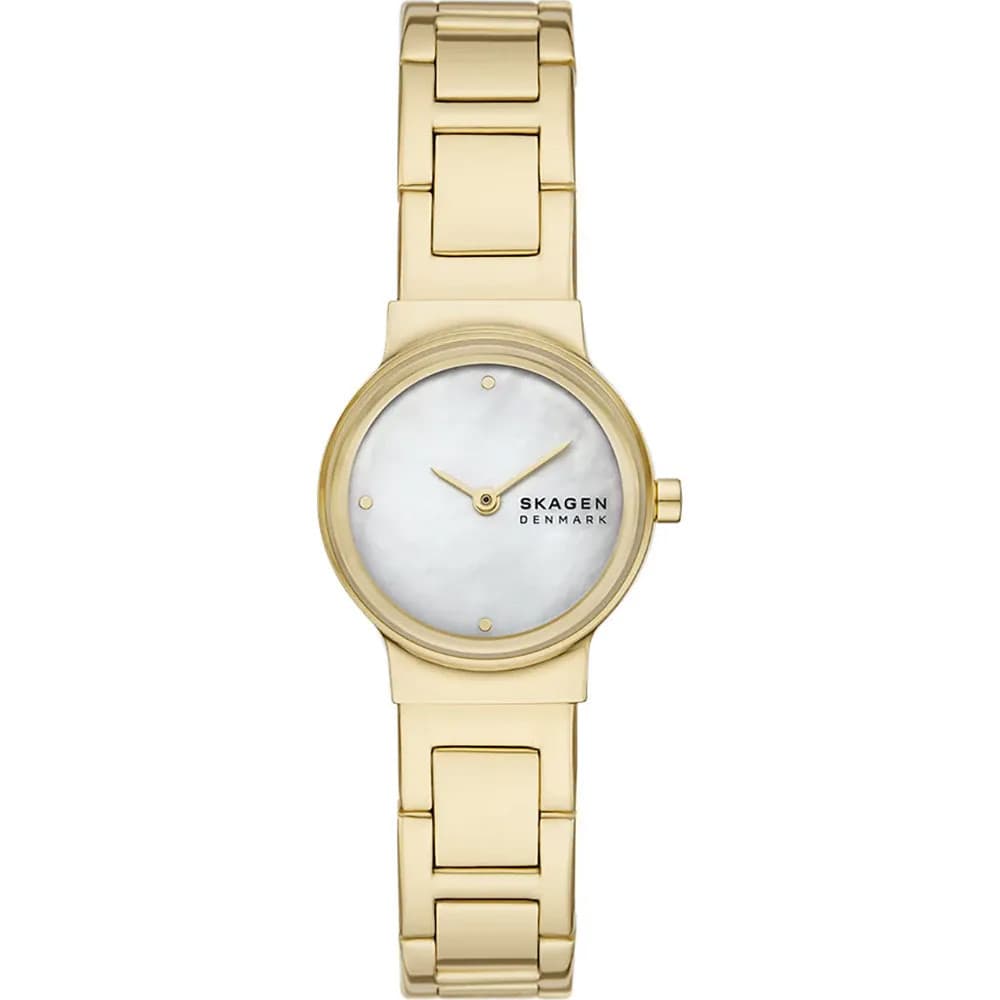 Skagen Montre Skagen Collection Freja Lille en Acier et PVD Doré