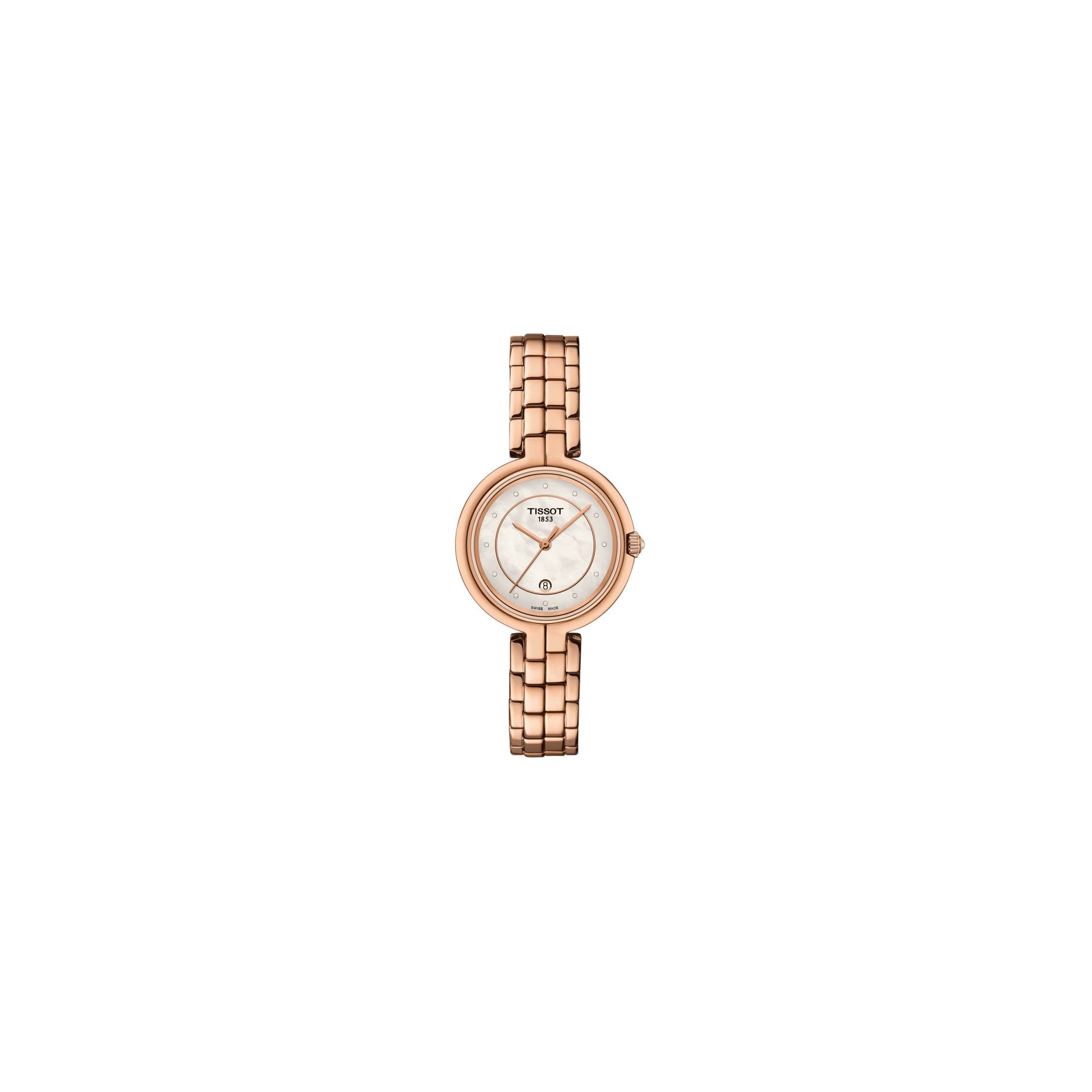 Tissot Flamingo — boîtier rose