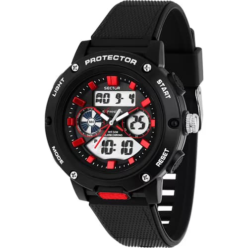 Sector Montre Homme Sector Plastique Noir R3251293002