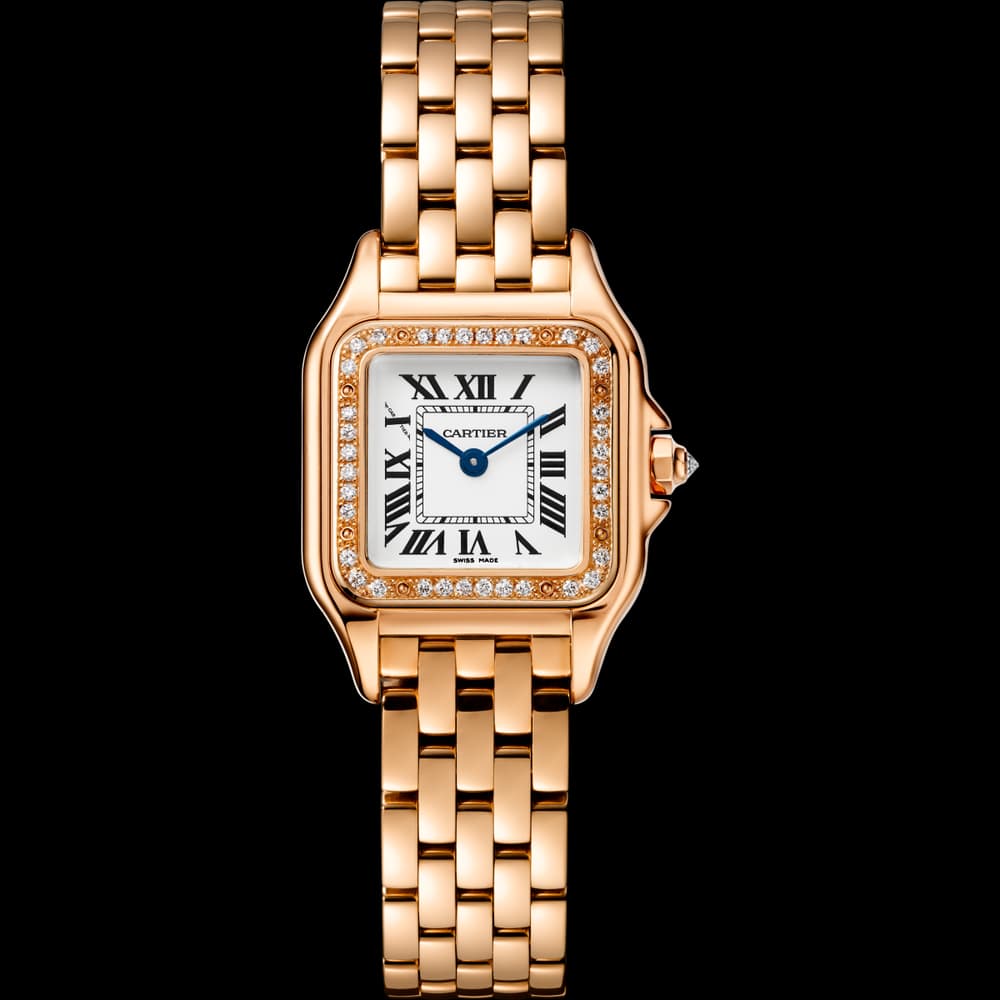 Cartier Montre quartz Femme Panthère Argenté