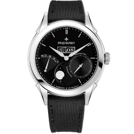 Pequignet Montre Pequignet Royale Origine Automatique Cadran Noir - 9010443-C