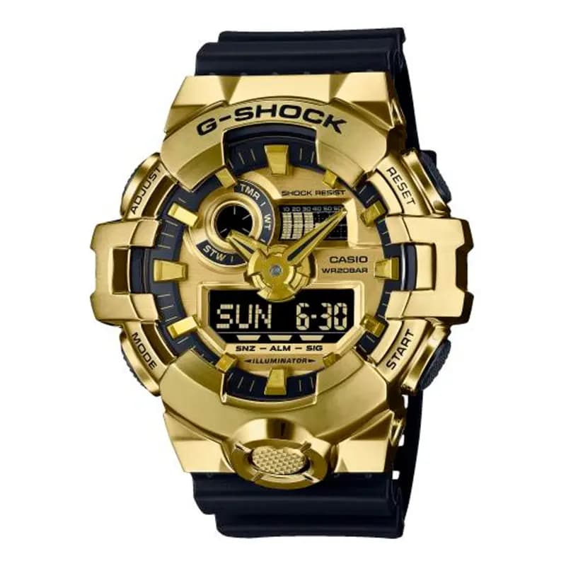 Casio GM-700G — boîtier acier et résine