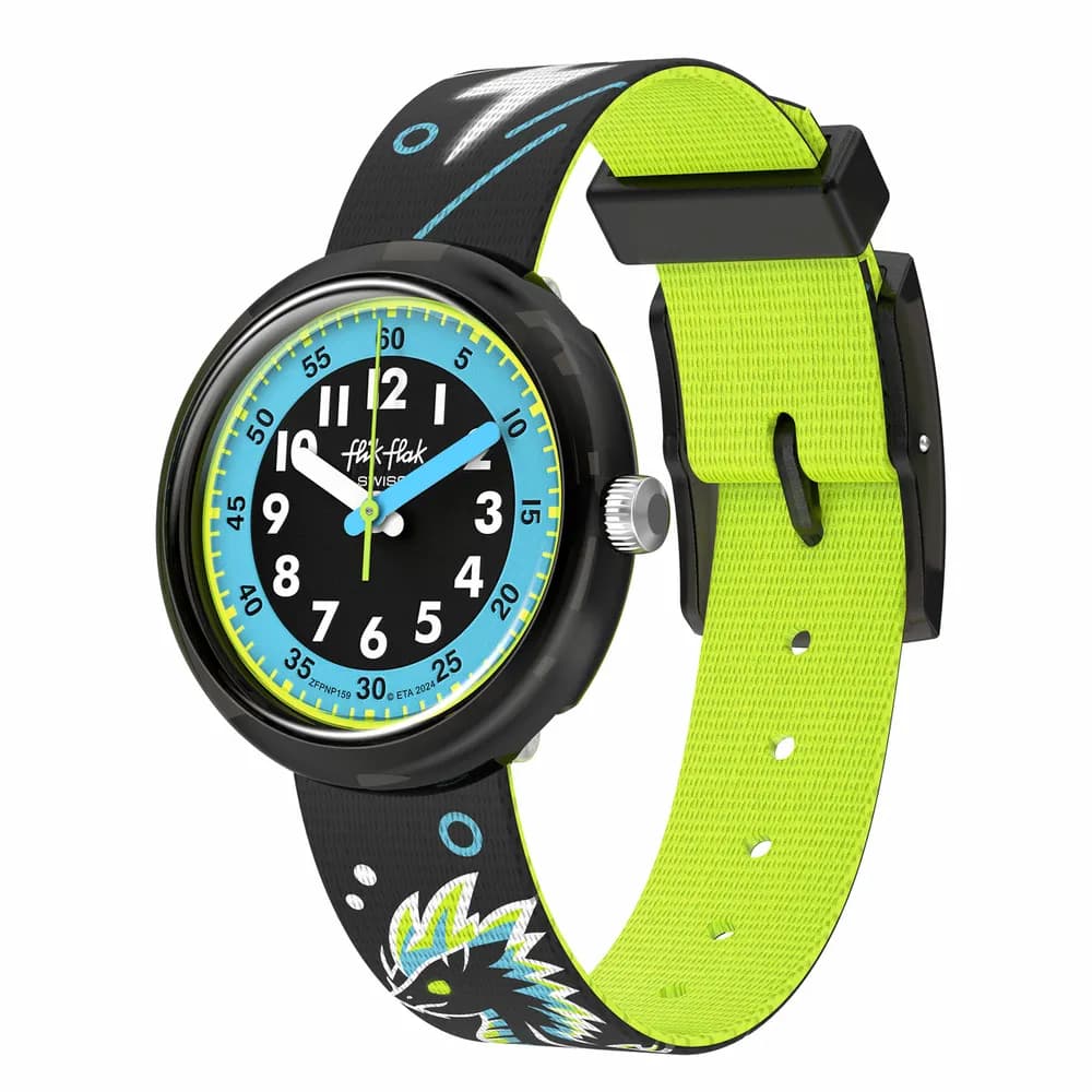 Flik Flak Montre Enfant Mystic land Noir