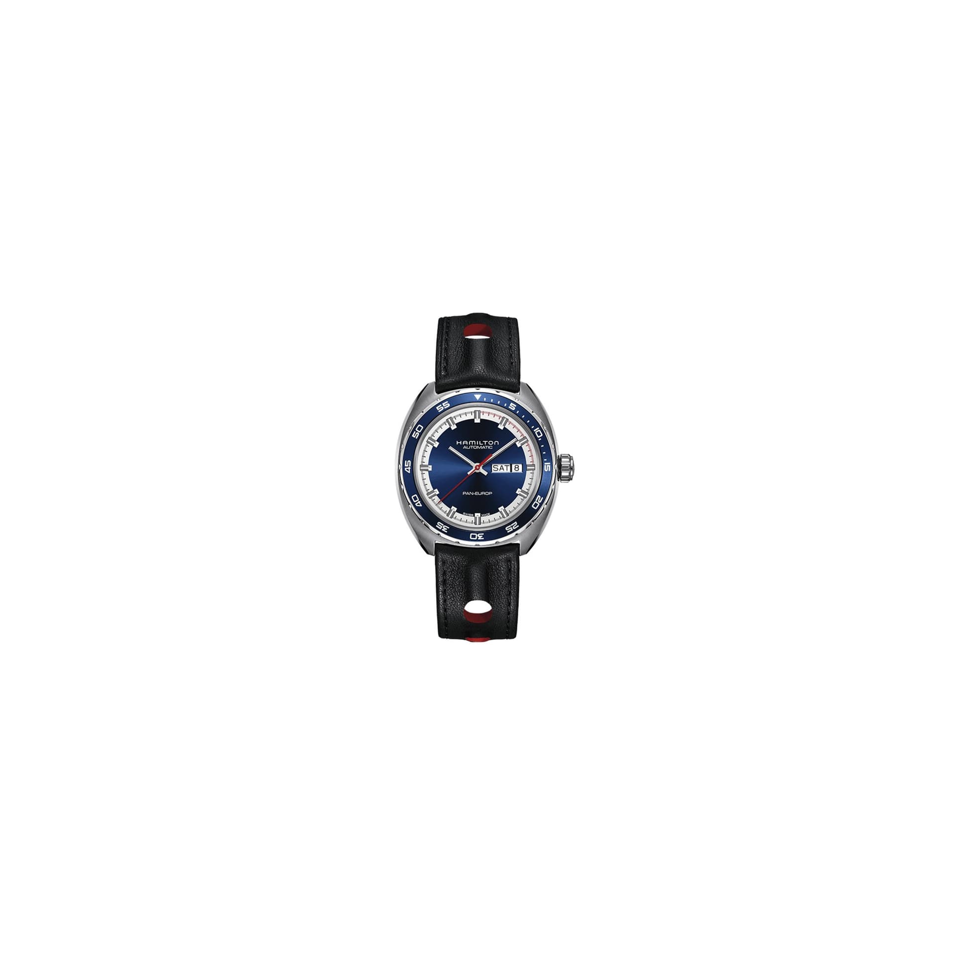 Hamilton Montre Hamilton American Classic Pan Europ Day Date Auto 42 mm- H35405741