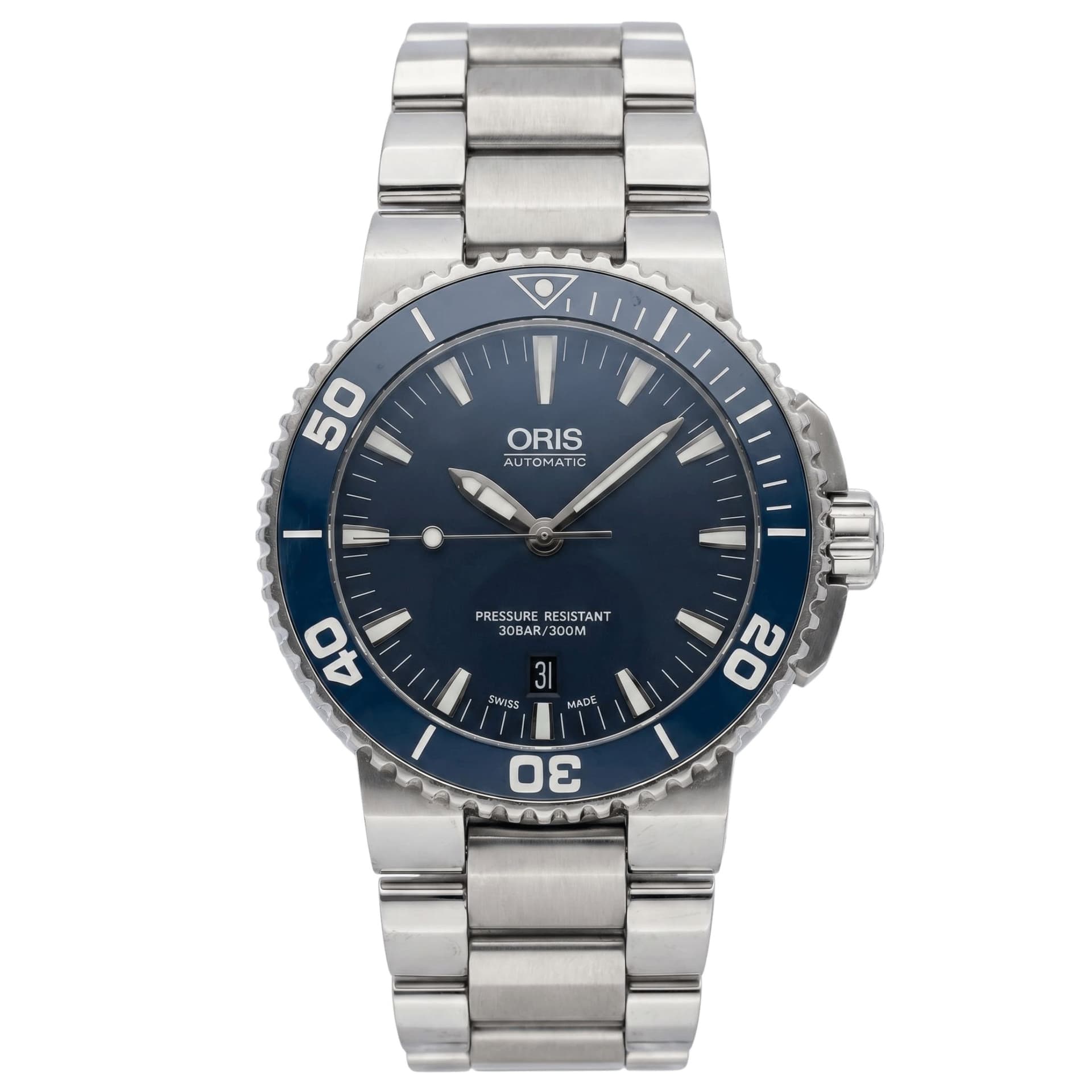 Oris Montre Oris Aquis Date Calibre 733 automatique 43 mm Full Set 2014