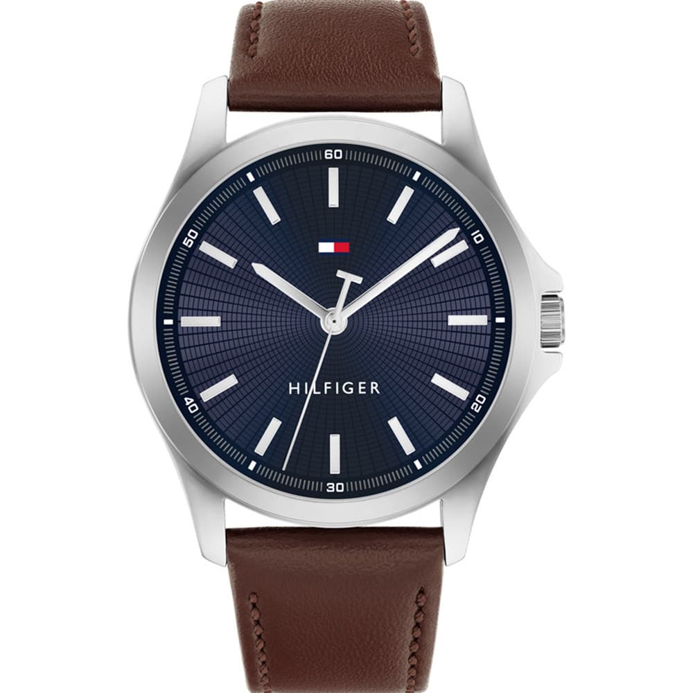Tommy Hilfiger Montre Tommy Hilfiger Collection Bruce en Cuir Marron