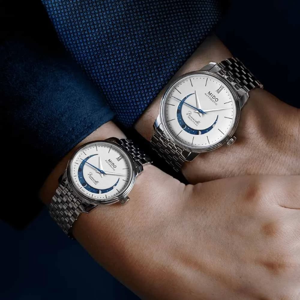 Mido Montre Mido Baroncelli Smiling Moon Gent 39 mm- M027.407.11.010.01